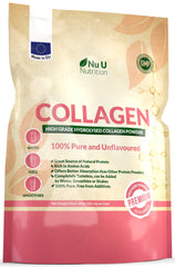 Collagen Powder - 600g High Grade Unflavoured Hydrolysed Collagen Peptides – No Additives, GMOs - 100 Servings