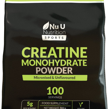 Creatine Monohydrate Powder 500g | Micronised Creatine