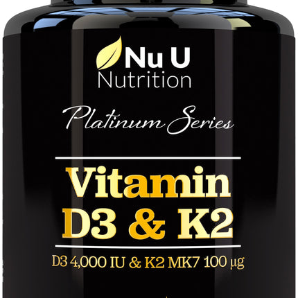 Vitamin D3  4000IU & Vitamin K2 100mcg