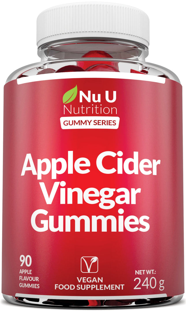 Apple Cider Vinegar Gummies for Digestive Health and Wellness - Vegan, Gluten-Free, and Powerfully Effective