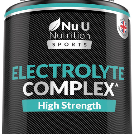 Electrolyte Complex - For Hydration & Performance – 270 Vegan Tablets with Sodium, Potassium, Magnesium & Calcium Phosphate -