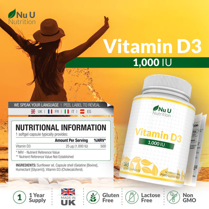 Vitamin D3 1000IU