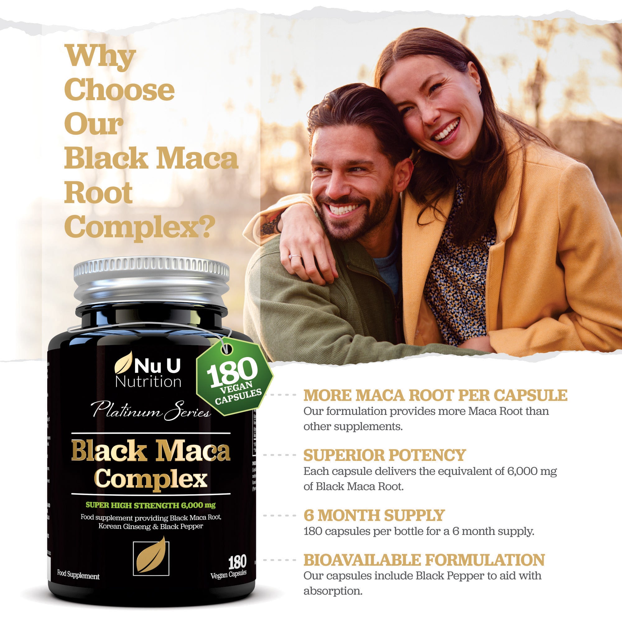 Black Maca Complex – Nu U Nutrition