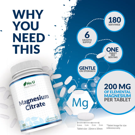 Magnesium Citrate 200mg