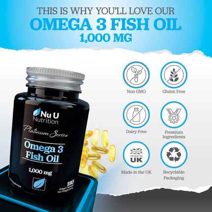 Omega 3 Fish Oil 1000mg