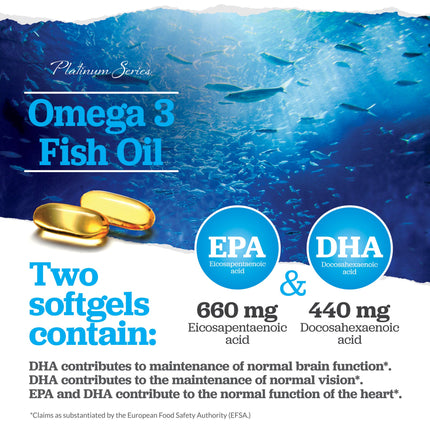 Omega 3 Fish Oil 1000mg