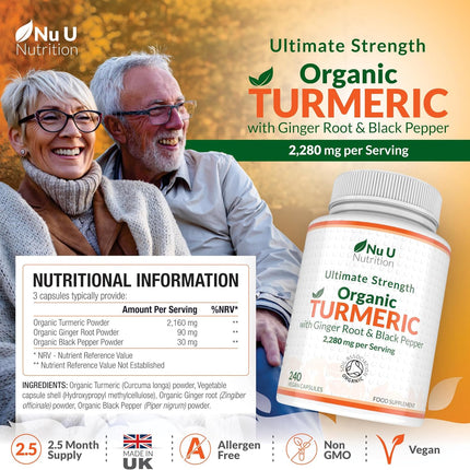 Organic Turmeric Ginger Complex