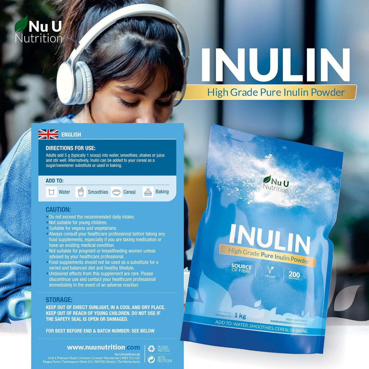 Inulin Powder – Nu U Nutrition