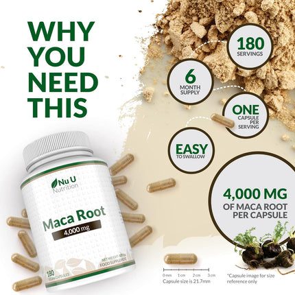 Maca Root 4000mg