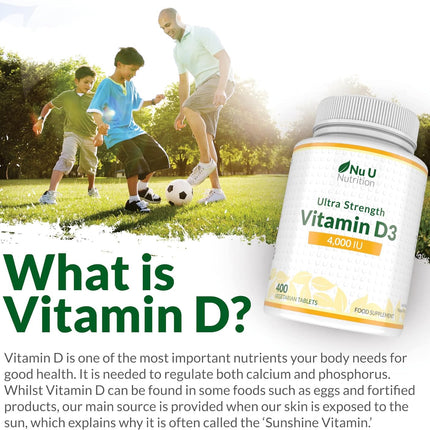 Vitamin D3 4000IU Tablets