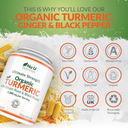 Organic Turmeric Ginger Complex