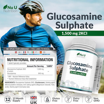 Glucosamine Sulphate 1500mg 2KCl