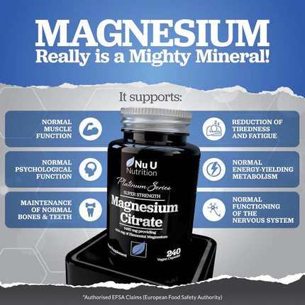 Magnesium Citrate 1480mg