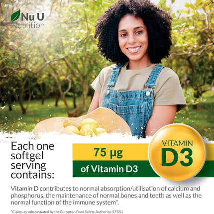 Vitamin D3 3,000 IU