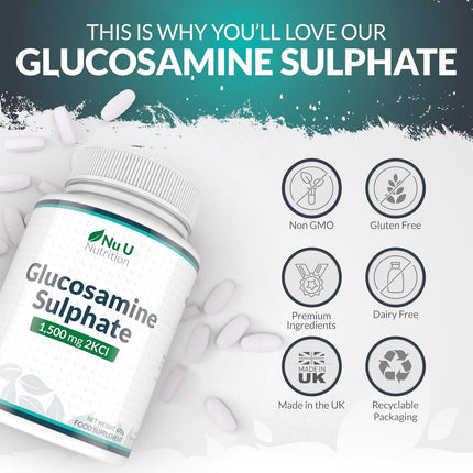 Glucosamine Sulphate 1500mg 2KCl