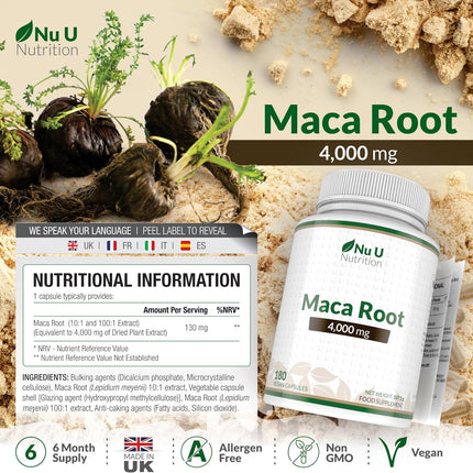 Maca Root 4000mg