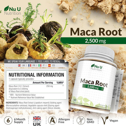 Maca Root 2500mg