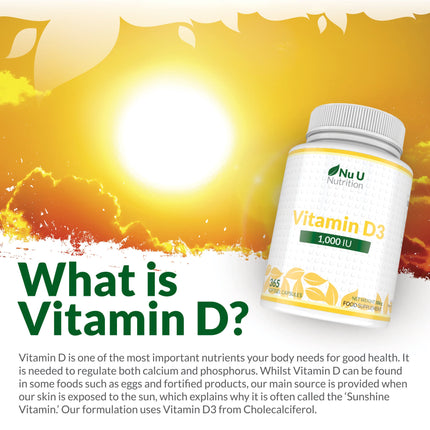 Vitamin D3 1000IU