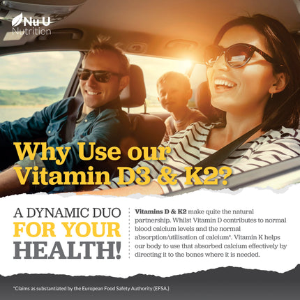 Vitamin D3  4000IU & Vitamin K2 100mcg