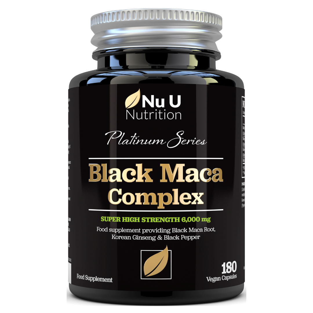 Black Maca Root Premium Capsules for Enhanced Vitality and Wellness ...