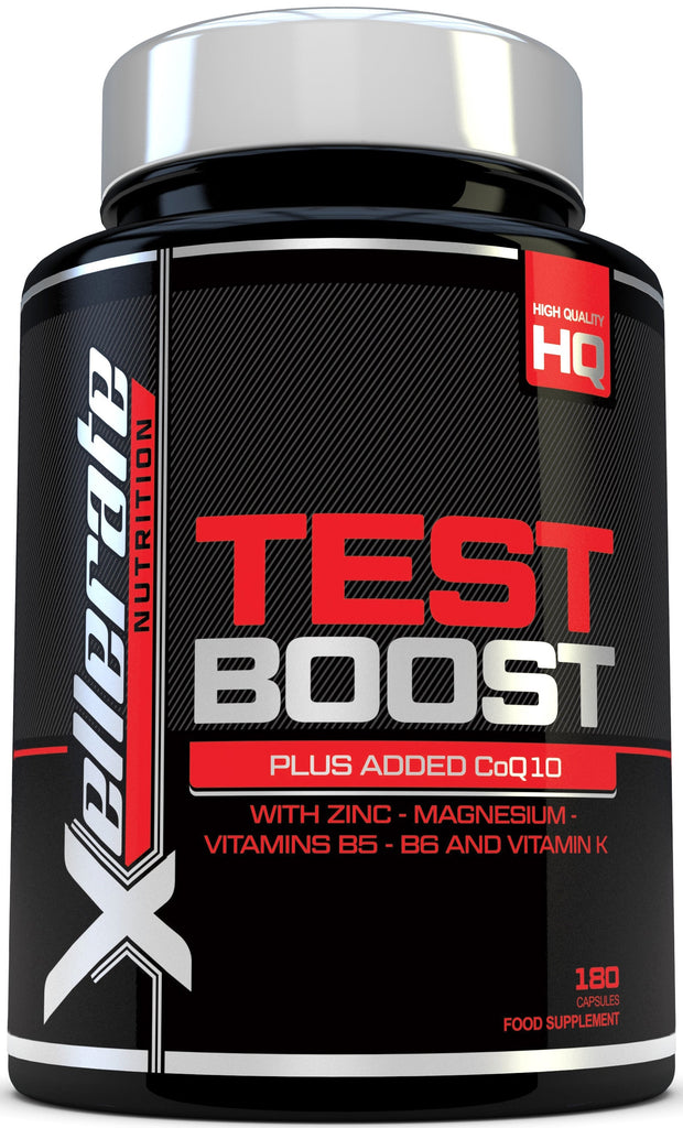 Test Boost for Men - 180 Capsules Testosterone Support Supplement - 3 Month Supply