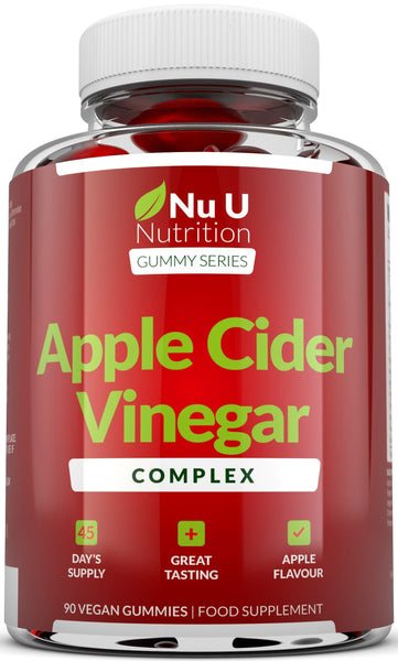 Apple Cider Vinegar 1000mg Vegan Gummies, with the Mother, 90 ACV Gummies