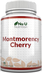 Montmorency Cherry Capsules - 90 Capsules - 6 Week Supply - Natural Tart Cherry Extract