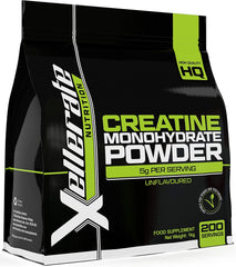 Creatine Monohydrate Powder Micronised | 1kg Equivalent to 200 Servings or 7 Month Supply | Finest Grade, Pure and Unflavoured Sports Vegetarian and Vegan Powder