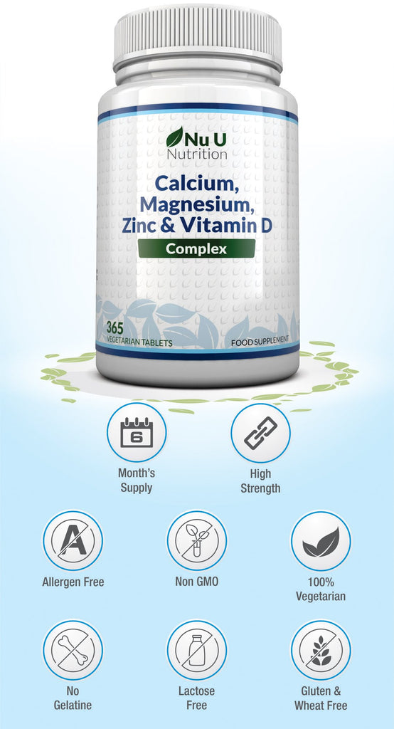 Calcium Magnesium & Vitamin D Tablets