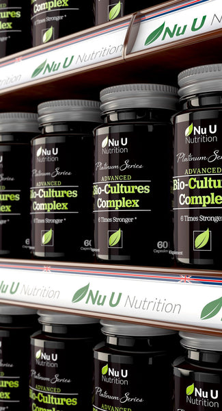 Bio-Cultures Probiotics 60 Billion CFU - 60 Vegetarian Capsules - 2 Month Supply